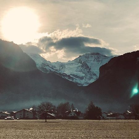 Gemuetliches Zuhause Mit Ausblick Leilighet Wilderswil Eksteriør bilde